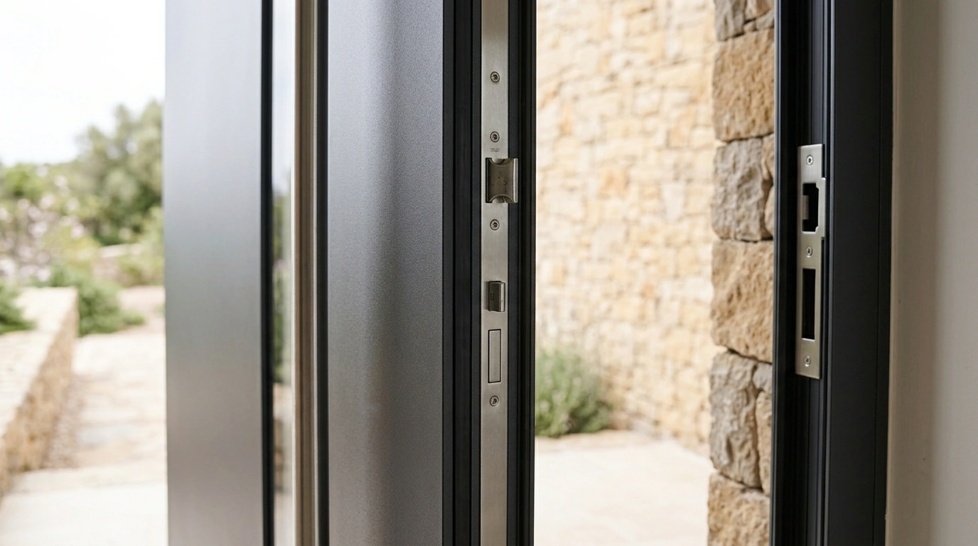 Porte en aluminium