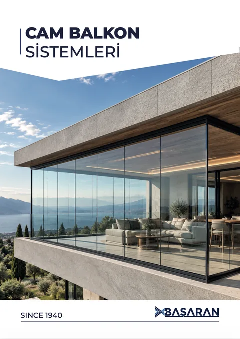 Cam Balkon Sistemleri katalog kapağı